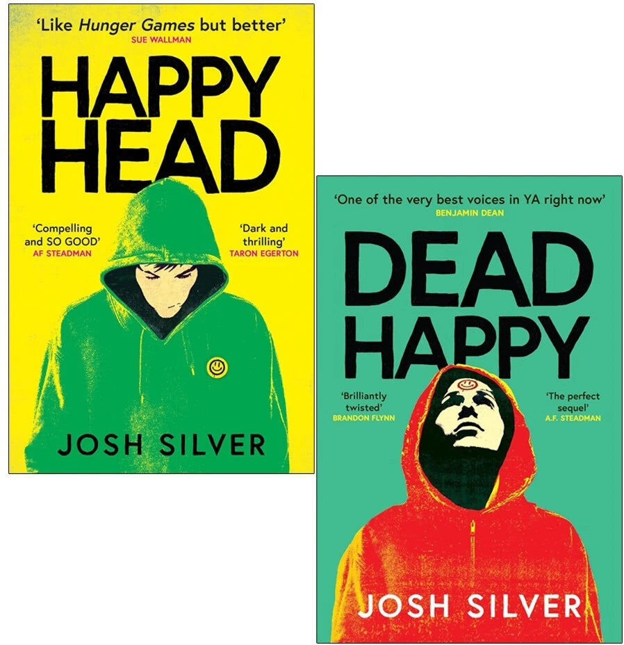 Oneworld Publications HappyHead Series 2 Books Collection Set by Josh Silver - HappyHead & Dead Happy - Young Adult Paperback Duology - Ages 14+