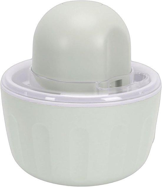Elektrische Ijsmachine Wit - Draagbare Dessert Maker met 500 ml Capaciteit - USB Oplaadbaar