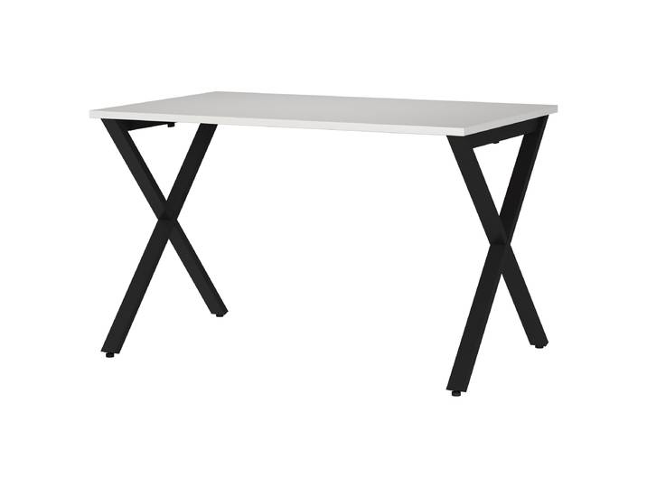 Schreibtisch Tivolo 120cm Grau/Hellgrau X-Form