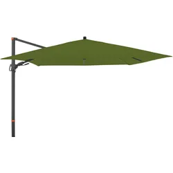 doppler Pendelschirm myZONE 280 x 280, Aluminium Anthrazit / 100 % Polyester 180 g/m2 Kiwi