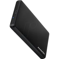 AXG EE25-SLC - Externes 2.5" SATA Gehäuse, USB 3.0, Type-C, werkzeuglos