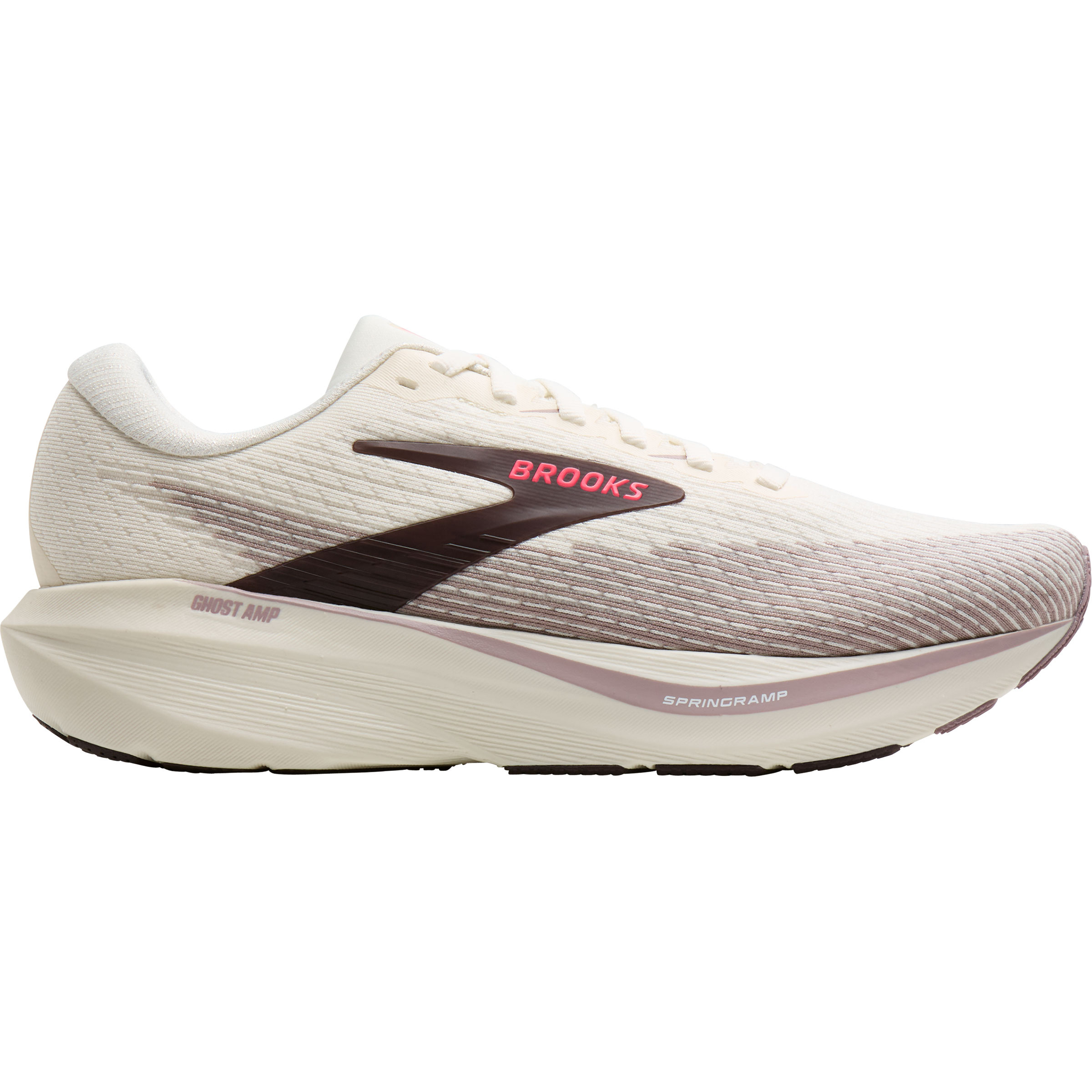 Brooks Ghost Amp Damen Laufschuhe beige Größe 36.5 Laufen Atmungsaktiv