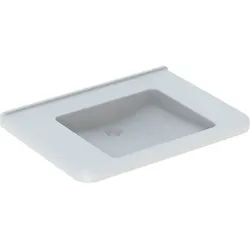 Geberit Renova Comfort WT eckig, barrierefrei 75x55cm, o. Hl., o. Ül., weiß