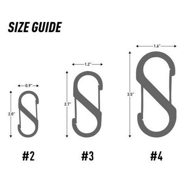 Nite Ize S-Biner Aluminum Dual (SBA234-A2-R6)