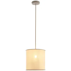 Lux.Pro, Pendelleuchte, Hängeleuchte Buckley Weiss (E27)