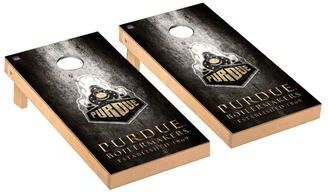 Skip's Garage Purdue Boilermakers Museum Cornhole Board Set