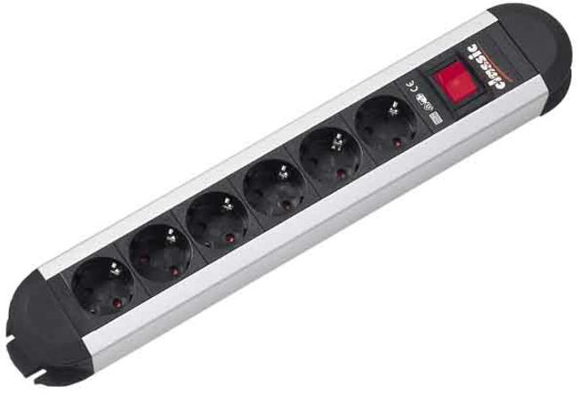 Bachmann Multiprise 6 prises avec interrupteur bascule 330.071 (330.071)