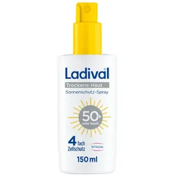 Ladival Trockene Haut Sonnenschutz-Spray LSF50+ 150 ml