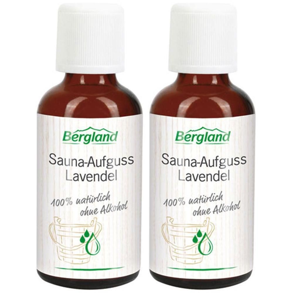Sauna Aufguss Konzentrat Lavendel 2x 2x50 ml