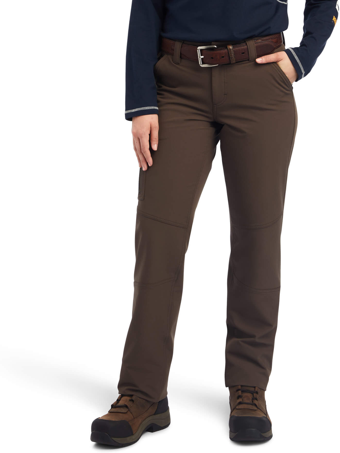 Women's Rebar DuraStretch DriTEK Softshell Straight Pant in Wren, Size: 30 Long by Ariat