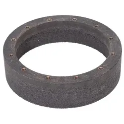Zubehör Einscheibenmaschine Schwamborn Ersatzschleifring K16 Ring Korund für 526300 und 521600, Durchmesser 400 mm