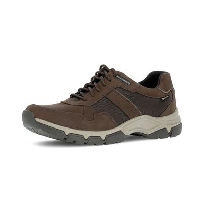 Sneaker GABOR "Sneaker low", Herren, Gr. 43, braun, Schuhe Sneaker