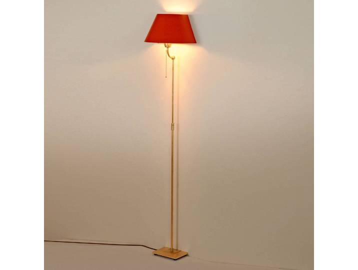 Menzel Stehlampe LIVING, messing / gold, für Wohn- / Esszimmer, Metall, Modern