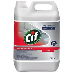 CIF Professional Badreiniger 2in1 5 L ehem. VISS DOMESTOS Badreiniger 2 in 1 gegen Kalkablagerungen