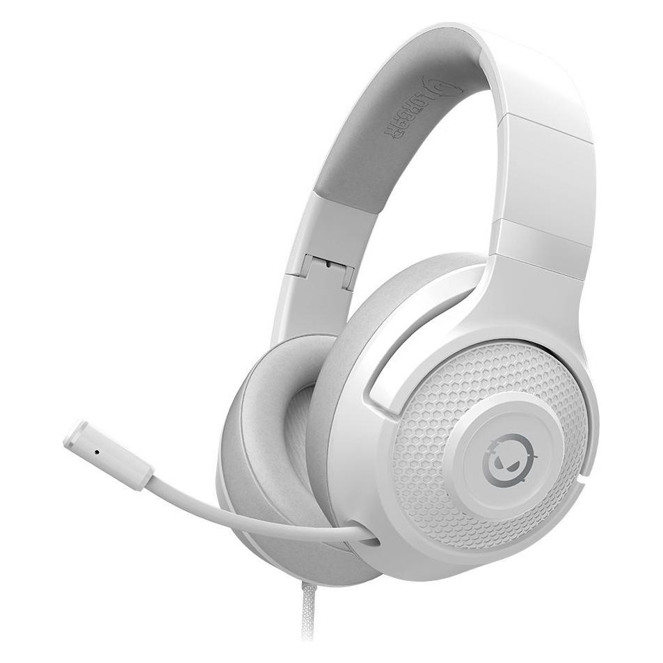 Lorgar Noah 101, Gaming headset with microphone, 3.5mm jack connection, cable length 2m, foldable (Kabelgebunden) (LRG-GHS101W)