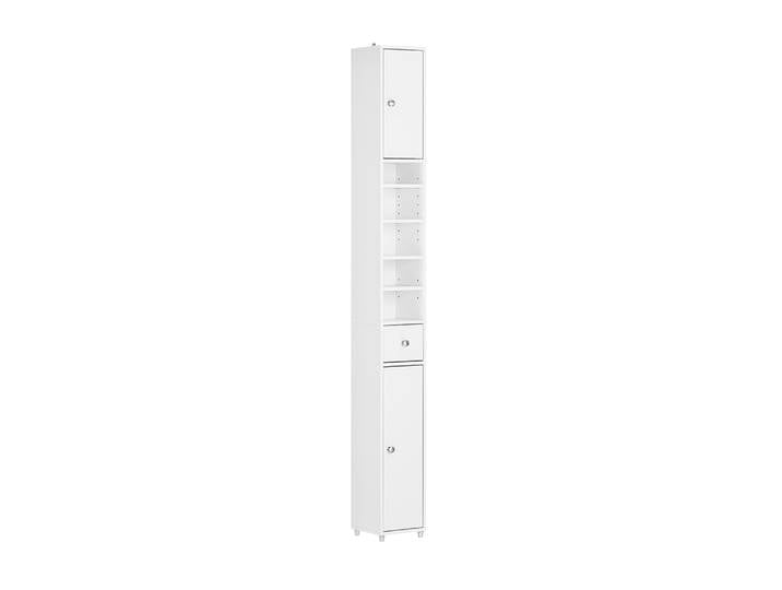 Colonne de salle de bain étroite blanc 20x20x180 cm