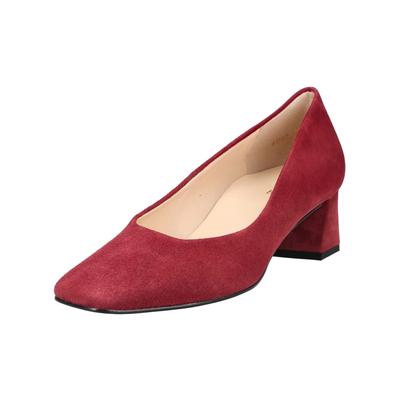 Pumps HÖGL "Högl Pumps Leder", Damen, Gr. 39, rot, Leder, Schuhe Pumps