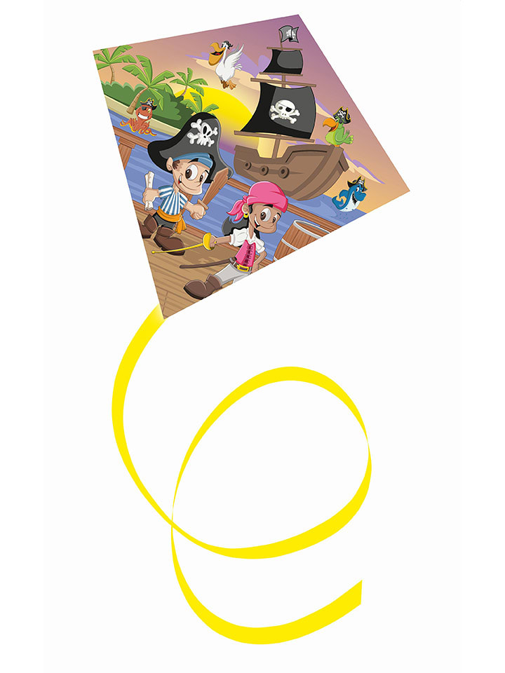 Günther Drache "MINI KITE PIRAT" - (L)25 x (B)24 cm - onesize