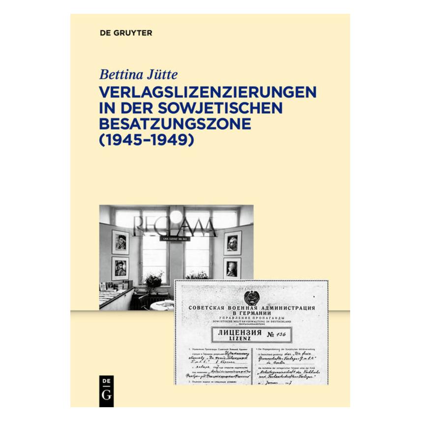 De Gruyter Jütte,B.:Verlagslizenzierungen (Deutsch, Hardcover, Bettina Jütte) (67762993)