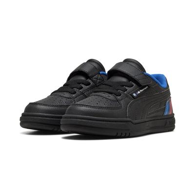 Sneaker PUMA "BMW M Motorsport Caven III Sneakers Kinder", Kinder, Gr. 29, schwarz, Obermaterial: Textil, Synthetik. Futter: Textil. Innensohle: Textil. Laufsohle: Gummi, Schuhe Sneaker