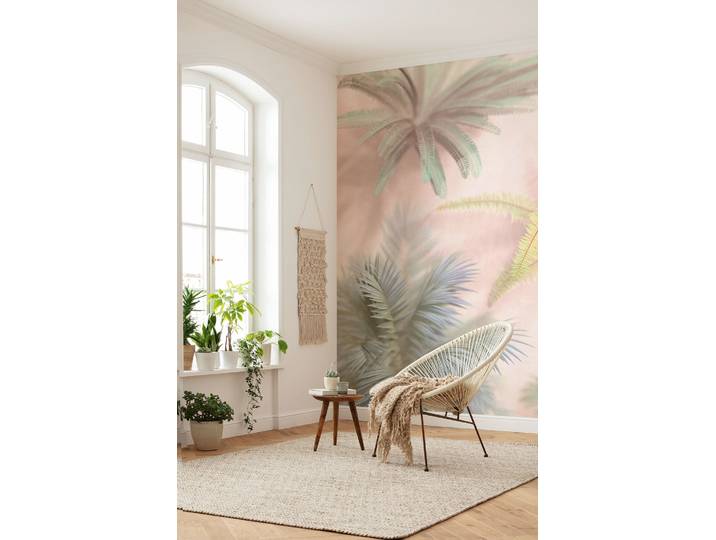Fototapete KOMAR Komar Vlies Fototapete - Vague Botany - Grösse 200 x 250 cm , lila (modern), B:2m H:2,5m, Vlies, Tapeten, Fototapete