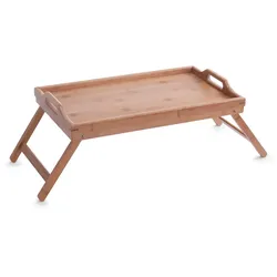 Bett-Tablett BAMBOO (BHT 50x21x30 cm) - braun - BHT 50x21x30 cm