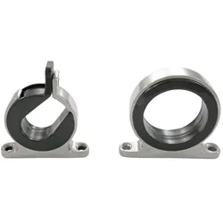 Angelrutenhalter abschliessbar, A4/Kunststoff, 2-tlg, Innendurchmesser 39mm