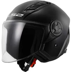 LS2 Jethelm OF616 Airflow II S Schwarz Solid