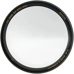 B+W Filter Master Line Verlauf 711 GND 0.3 ND 62mm 1107791 (62 mm, ND- / Graufilter), Objektivfilter, Grau