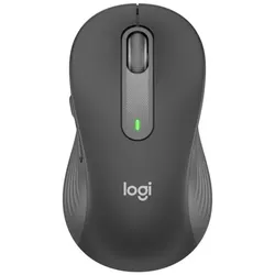 Logitech Signature M650L Large Graphite Wireless Maus für die rechte Hand (for Business)