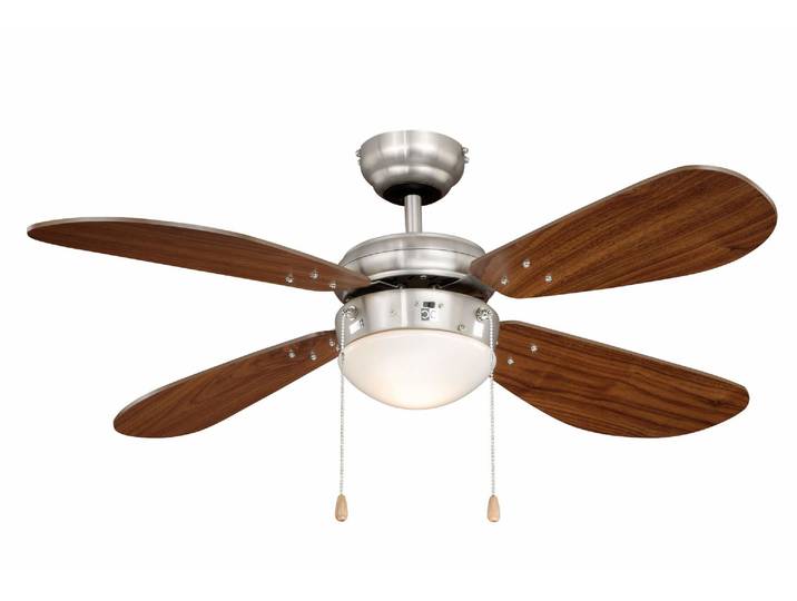 Aireryder - Ventilateur De Plafond Classic 105 Cm Nickel / Noyer