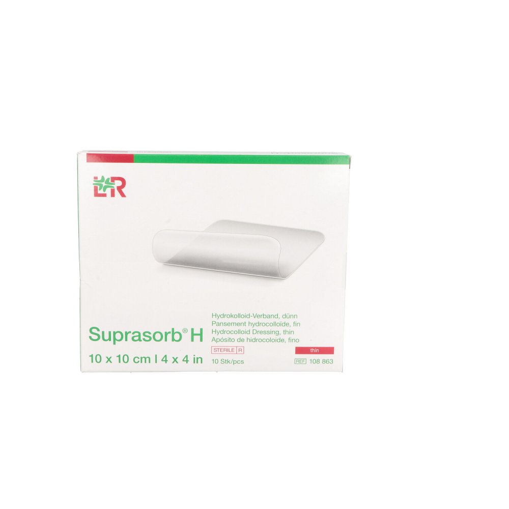 Lohmann & Rauscher GmbH & Co.KG Suprasorb H Hydrokoll.verb.dünn 10x10 cm 15563358