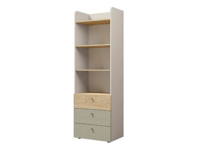 Compleo Bücherregal Regał für Spielzeug und Bücher,Spielzeugregal SKY, Bücherregal für Kinderzimmer
