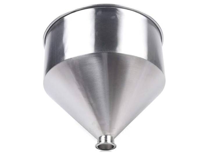 304 Edelstahl Trichter, Flüssigkeit Paste Abfüllmaschine Trichter Hochleistungstrichter Abfüllleistung Werkzeug, Silber,64mm, 30L