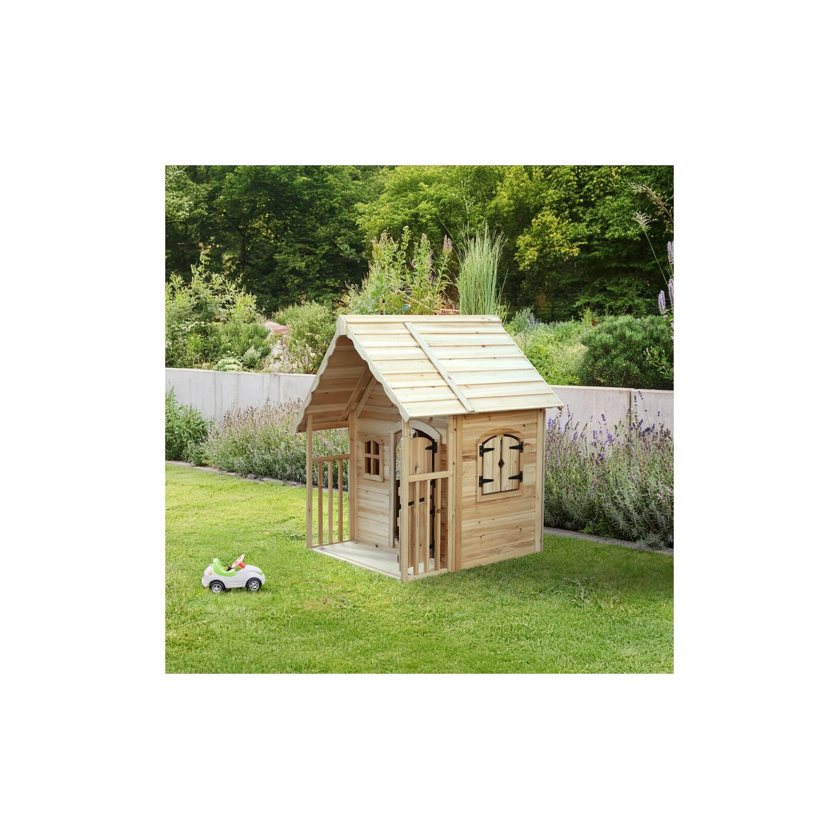 HOME DELUXE Spielhaus aus Holz KIMI - Natur