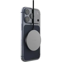 Fixed Charger Magpad Slim Qi2.2, Gr (25 W), Wireless Charger, Grau
