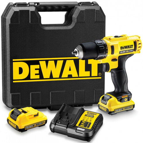 DeWALT DCD710D2-QW Perceuse visseuse 24Nm XR (12V/2x2,0Ah) coffret