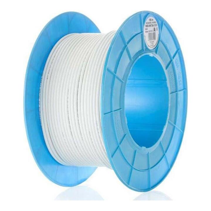 Wisi Koaxialkabel Class A++, WS, 115dB MK 76 A 0101 Sp100 (1911447)