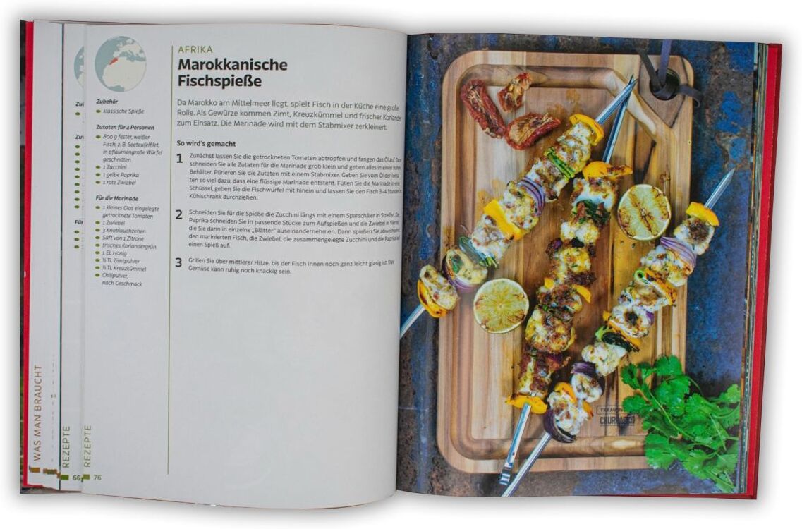 Tramontina Grillbuch Die ganze Welt des Spiessgrillens