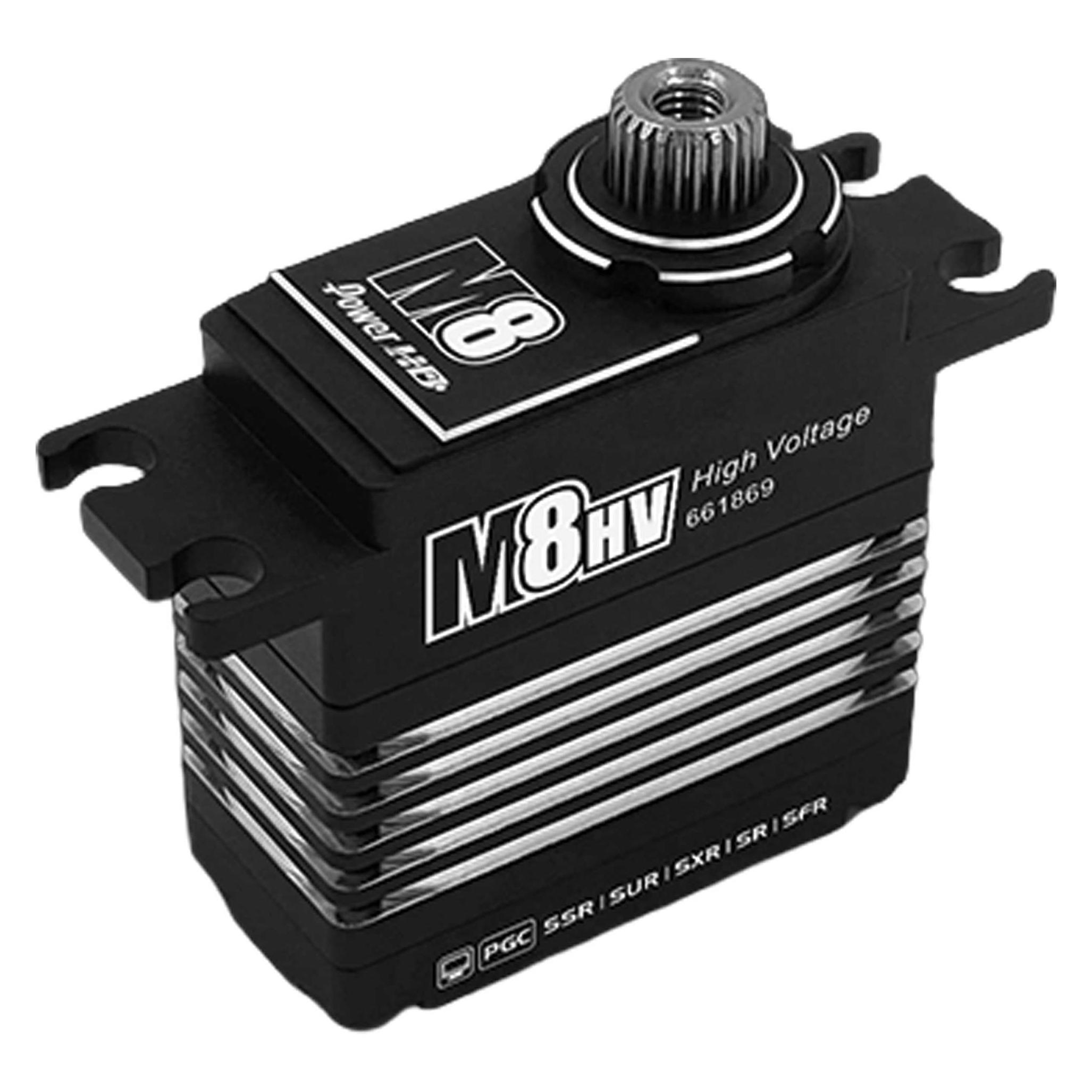 Power HD M8 HV MG BB 4,8-8,4V Titan Getriebe Coreless Motor doppelt kugelgelagert Digital Servo (46399790)