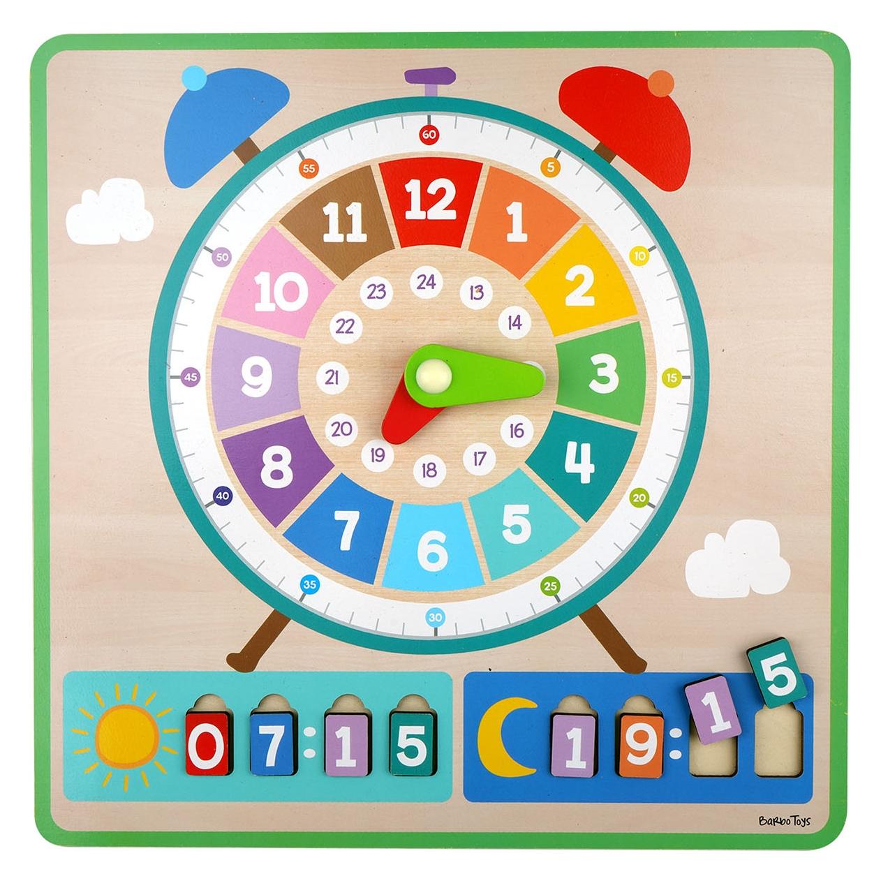 Barbo Toys Wacky Wonders - Learn the Clock (5704976063049)