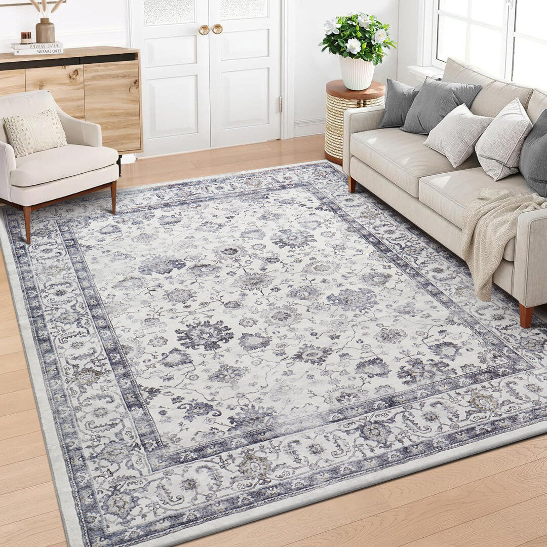 Marlow Home Co. Antique Serene Cashmere Shag Area Rug SERENE Rectangle 200 x 290 cm