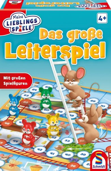 Spiel SCHMIDT SPIELE "Das große Leiterspiel", bunt, Spiele, Kinder, Spiel
