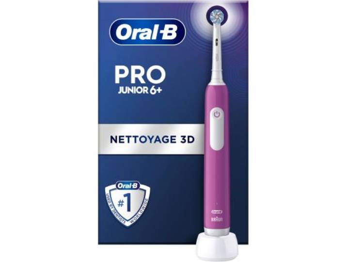 Oral-B - Brosse À Dents Électrique Pro 1 Junior Violette