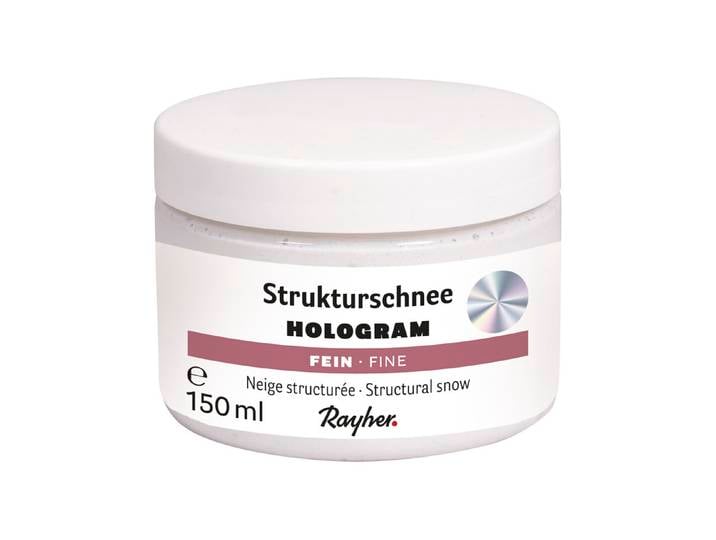 Strukturschnee fein Hologramm, mit Eis-Effekt, Dose 150ml