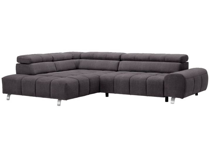 Hom´in Ecksofa TAIFUN, anthrazit, Webstoff