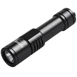 OrcaTorch - D520 - Tauchlampe Set mit Drehschalter, 2 Akkus, max. 1000 Lumen - Farbe: Schwarz