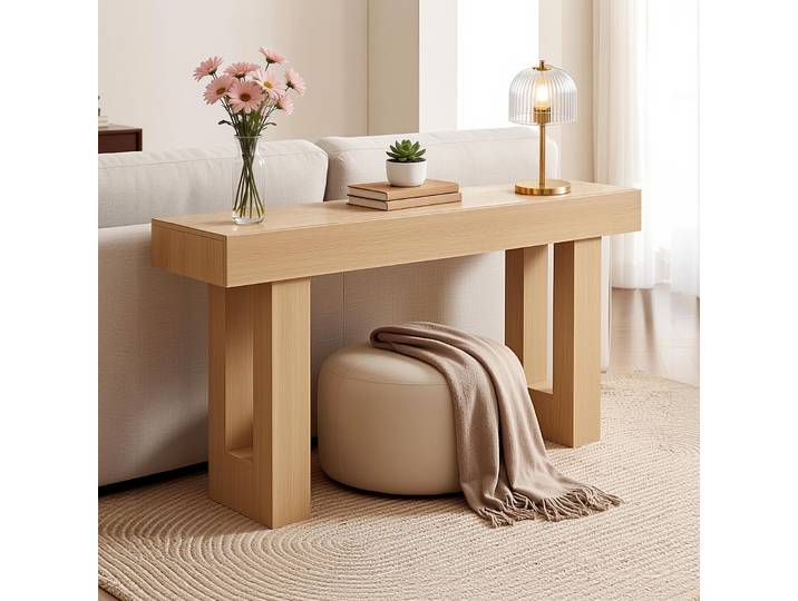 Vevor Console D’entree 160 Cm De Longueur\, Table Console De Style Campagnard\, Table Deappoint Rectangulaire En Bois\, Etroite Et Longue\, Meuble De Rangement Pour Couloir\, Chambre\, Salon\, Vestibule
