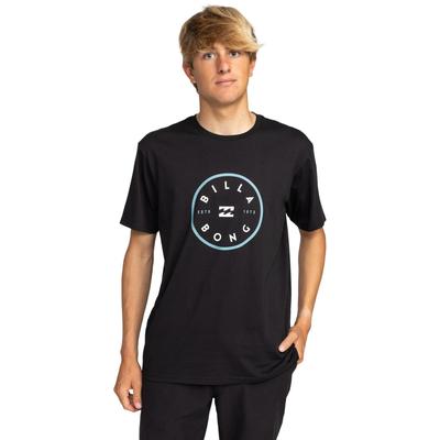 T-Shirt BILLABONG "Rotor", Herren, Gr. XL, schwarz, Obermaterial: 100% Baumwolle., Shirts T-Shirt