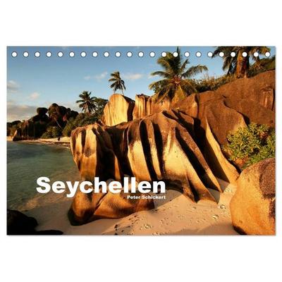 Seychellen (Tischkalender 2027 DIN A5 quer), CALVENDO Monatskalender